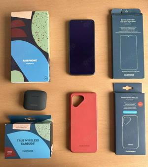 Fairphone 4 - 256GB - Grau (Ohne Simlock) (Dual-SIM) - Fast NEU!