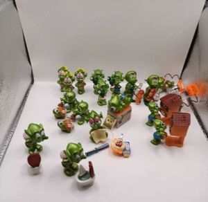 Ü-Ei 18 Figuren Komplettsatz Serie - Super Spacys 