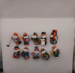 Ü-Eier 10 Figuren Komplettsatz - Fancy Fuxies von  Bild 4