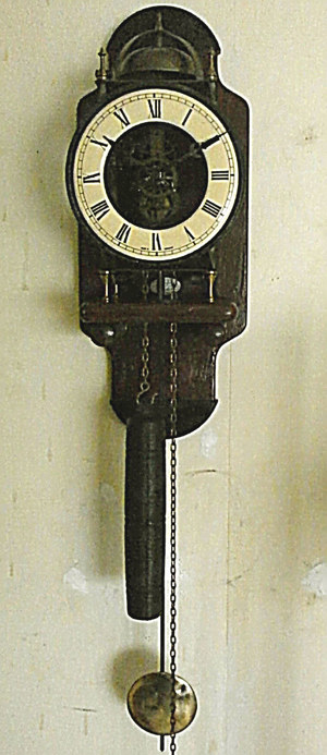 Deutsche Skeletten Uhr von Franz Hermle Schwenningen.