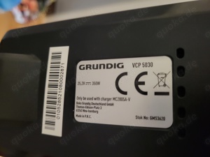 GRUNDIG VCP 5030 handstaubsauger mit wischfunktion