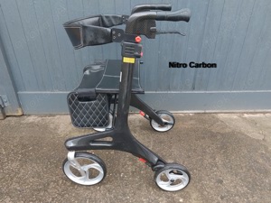 Rollator Topro Troja Offroad bis 200 kg Nitro Carbon