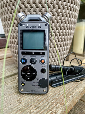  Mikrofon OLYPMUS LS-12 Linear  PCM Recorder + MIKROFON