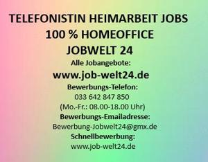 Job Heimarbeit Telefonistin Nebenjob von zu Hause aus Idar-Oberstein und Deutschlandweit Homeoffice