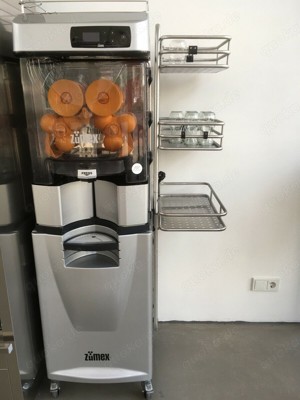 zumex orangensaftpresse typ versatile self-service podium