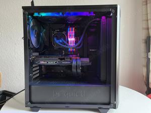 Gaming PC Ryzen 5800X, Asrock RX6700XT Challenger Pro, 32 GB, Pure Base 500DX