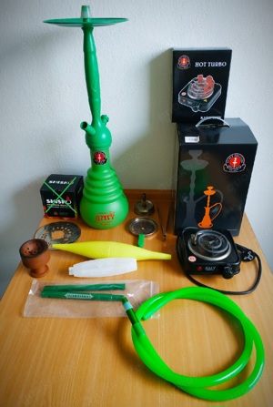 Shisha Amy Deluxe 690 mit Zubehör