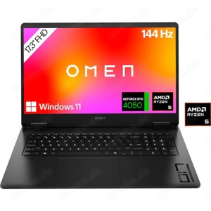 Omen 17-db0051ng Gaming-Notebook  43,9 cm 17,3 Zoll, AMD Ryzen 5