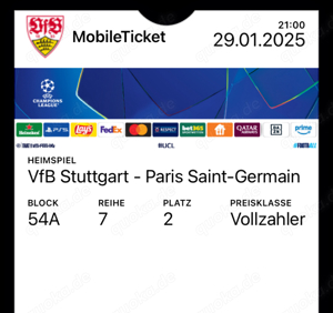 VfB vs Paris CL 29.01.2025