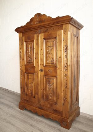 Bauernschrank (Nr.592) Voglauer Anno 1600 Fichte Bild 3