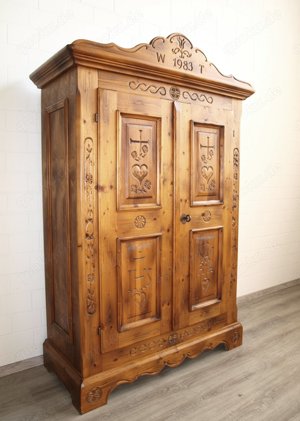 Bauernschrank (Nr.592) Voglauer Anno 1600 Fichte Bild 4