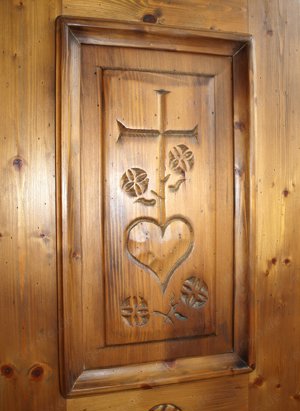 Bauernschrank (Nr.592) Voglauer Anno 1600 Fichte Bild 8