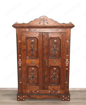 Bauernschrank (Nr.1064) Voglauer Anno 1700 Fichte massiv Bild 2