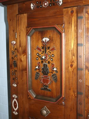 Bauernschrank (Nr.1064) Voglauer Anno 1700 Fichte massiv Bild 7