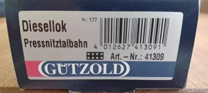 Gützold H0 41309 DC Press Diesellok BR 346 Ep.V neuw. m. OVP Bild 2