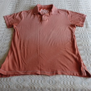 Vintage, Poloshirt, Polohemd, Herren, ca. Gr. L, orange, Marke: Charapa