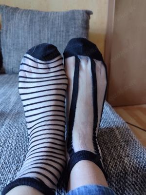 Getragene Strümpfe Nylons socken Bild 3