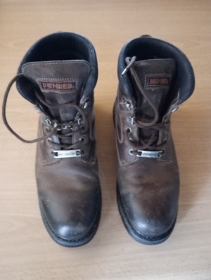 Harley Davidson Gr. 42 Biker Boots Motorrad Schuhe - Alles Harley - unverwüstlich