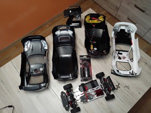 Rc 1:10 Reely Chassis+ Audi RS 6  Nissan GTR  2mal Toyota Supra Bild 9