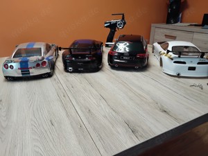Rc 1:10 Reely Chassis+ Audi RS 6  Nissan GTR  2mal Toyota Supra Bild 5