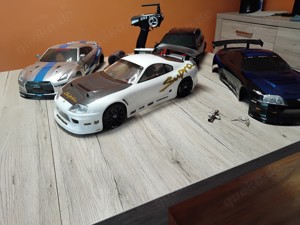Rc 1:10 Reely Chassis+ Audi RS 6  Nissan GTR  2mal Toyota Supra Bild 7