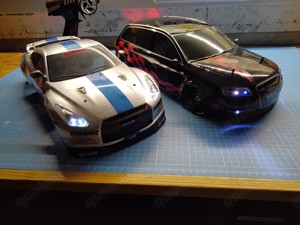 Rc 1:10 Reely Chassis+ Audi RS 6  Nissan GTR  2mal Toyota Supra Bild 8