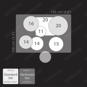 EFNOTE Pro 700 drumkit Bild 2