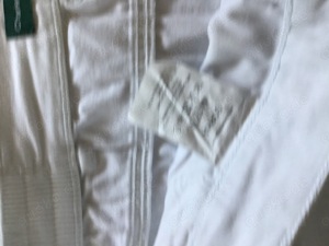 Caprihosen Gr. 44 weiß und altrosa  Bild 3