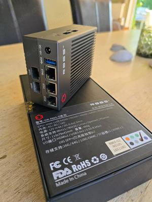 R86S-G2: N5105 16G - 128GB EMMC 500G nvme 2x10G SFP+ 4xi226V 2.5G FW OPNSense Bild 3