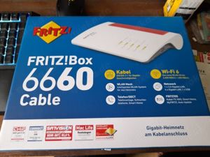 Fritzbox 6660 cable Neu Ovp 