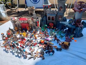 Playmobil Sammlung Groß Polizei Piraten Ritter Feuerwehr THW Zoo SWAT Auto Helikopter Spielzeug