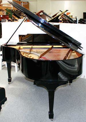Flügel Klavier Steinway & Sons M-170, schwarz poliert, restauriert Bild 4