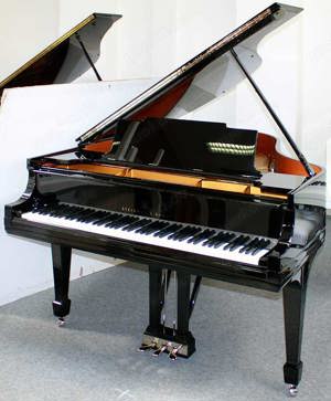 Flügel Klavier Steinway & Sons M-170, schwarz poliert, restauriert Bild 2