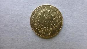 Frankreich # Goldmünze Bonaparte # 20 Fr. AN12 # 6,39 gramm # Bild 2