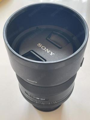 Sony FE 85mm f1.4 GM - G Master Objektiv - SEL85F14GM Bild 2