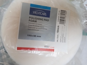 2 Stück Yachtcare Polishing Pad Foam   NEU