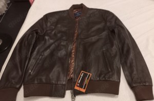 Herren Lederjacke.Der perfekte Begleiter für jeden Anlass. Leder. Neu