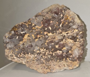 Schöne Quarzdruse, Kristalle, Mineralien, Edelsteine