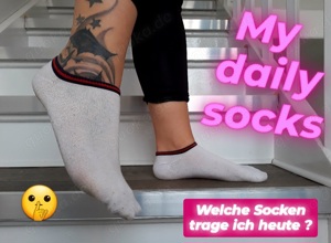 Sockenfoto's   Welche Socken trage ich heute? Sockenfetisch, Sockenfetish, Fußfetisch, Fußfetish