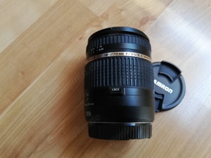 Objektiv Lens Zoom Tamron 18-270mm VC Di II B008 Für Canon APS-C DSLR Kameras Ausgezeichneter Zust. 