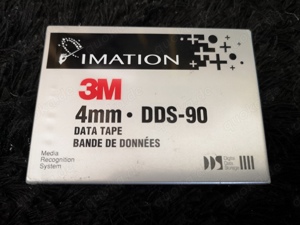8x DAT Catridge Cassetten 4mm DDS 90 unbenutzt Bild 4