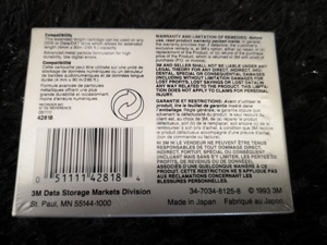 8x DAT Catridge Cassetten 4mm DDS 90 unbenutzt Bild 5