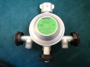 GOK 3-fach Camping Regler Typ EN61 - 50 mbar Bild 3