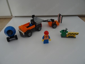 LEGO Juniors - Straßenbau-Laster (10750) + Anleitung + Verpackung