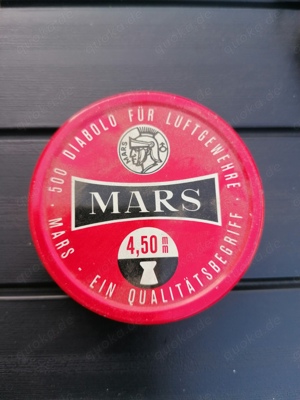 Luftgewehrmunition Mars 4,5mm 500 St.