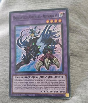 Yugioh Karte Magieschlüssel Ungeheuer Ansyalabolas Holo