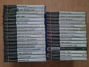 PlayStation 2 PS2 Spiele Play Station