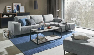 Ecksofa Garda inkl. Hocker | Neupreis 940 | NEUWERTIG (Juni 2024)