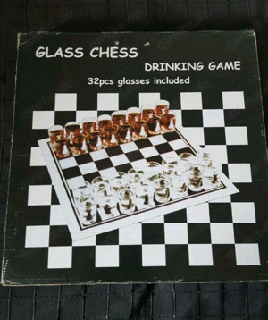 Drinking Game Glass Chess