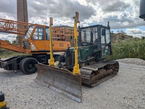 Komatsu D37P-5 Planierraupe mit Trimble 2D Laser